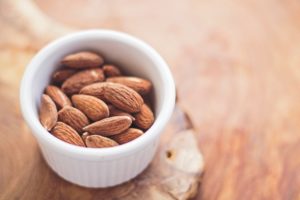 Almonds: one of the best high-fat foods